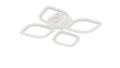MS236040R-WH ILLUMIA LAMPA SUFITOWA BIAŁA-CHROM/WHITE-CHROME Zuma Line