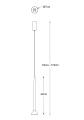 P0603-01A-P7B1 BOSTON LAMPA WISZĄCA CZARNY MAT/MATT BLACK Zuma Line