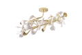 MX2858-6-EGN LEAF LAMPA SUFITOWA ZŁOTA\GOLD Zuma Line