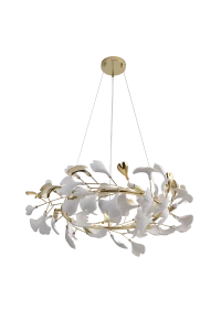 MD2858-6AS-G LEAF LAMPA WISZĄCA ZŁOTA\GOLD Zuma Line
