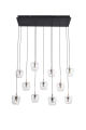 MD2291-11B-3BGT NELSON LAMPA WISZĄCA CZARNO-ZŁOTA/BLACK-GOLD Zuma Line