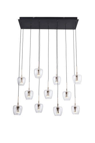 MD2291-11B-3BGT NELSON LAMPA WISZĄCA CZARNO-ZŁOTA/BLACK-GOLD Zuma Line