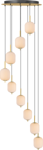 DU31288/55W AKARI LAMPA WISZĄCA ZŁOTA/GOLD Zuma Line