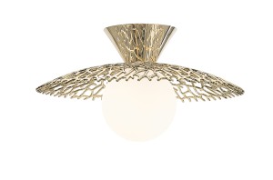 A0600-01C-F7AA NICOSIA LAMPA SUFITOWA ZŁOTA/FRENCH GOLD Zuma Line