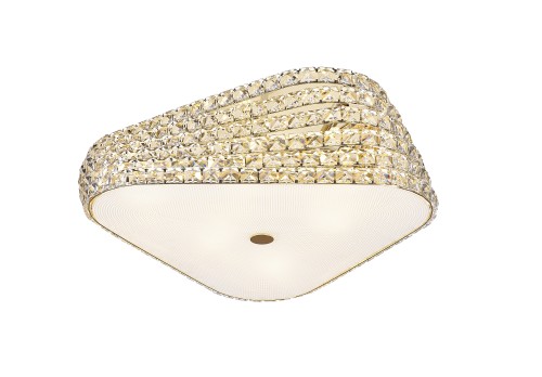 C0286-06M-F7AC BABYLON LAMPA SUFITOWA ZŁOTA/GOLD Zuma Line