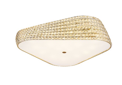 C0286-18X-F7AC BABYLON LAMPA SUFITOWA ZŁOTA/GOLD Zuma Line