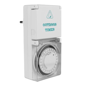 Programator czasowy analogowy 24h IP44 DT08