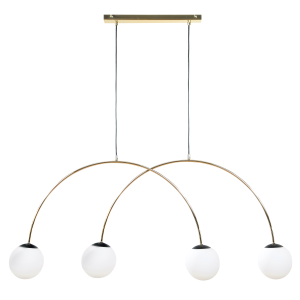 1219 BOW LAMPA WISZĄCA ZŁOTY Zuma Line