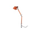Lampka Biurkowa z imadełkiem Artemide Tolomeo Micro Color Clamp pomarańczowy A010960/A004100