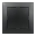 Włącznik schodowy z ramką czarny NEXT NXT1007B DPM