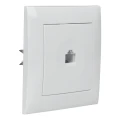 Gniazdo komputerowe RJ45 z ramką białe NEXT NXT1017W DPM
