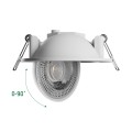 Oczko podtynkowe białe ruchome 6,5W LED zmienna barwa Spectrum 