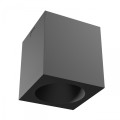 Oprawa natynkowa lampa sufitowa spot czarny 7W LED wybór barwy CCT Spectrum