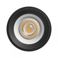Reflektorek sufitowy ruchomy, czarny spot, 1xGU10 Spectrum