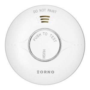 Bateryjny czujnik dymu, 2xAA, żywotność sensora 10 lat, Tuya Smart Wi-Fi