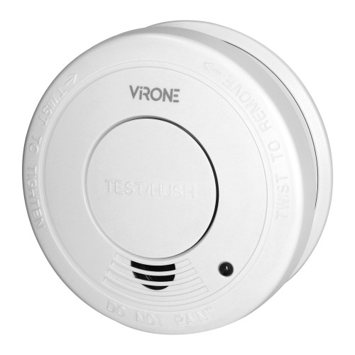 Bateryjny czujnik dymu 1x9V DC