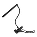 Czarna lampka biurkowa z klipsem LED 5W barwa neutralna 4000K