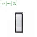 Oprawa LED elewacyjna IP65 20W czarna natynkowa 32cm CCT wybór barwy 230V