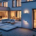 Oprawa LED elewacyjna IP65 20W czarna natynkowa 32cm CCT wybór barwy 230V