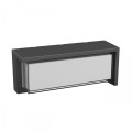 Oprawa LED elewacyjna IP65 20W czarna natynkowa 32cm CCT wybór barwy 230V