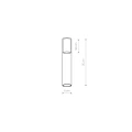 Klosz do systemu Cameleon CAMELEON CYLINDER L 12045 Nowodvorski