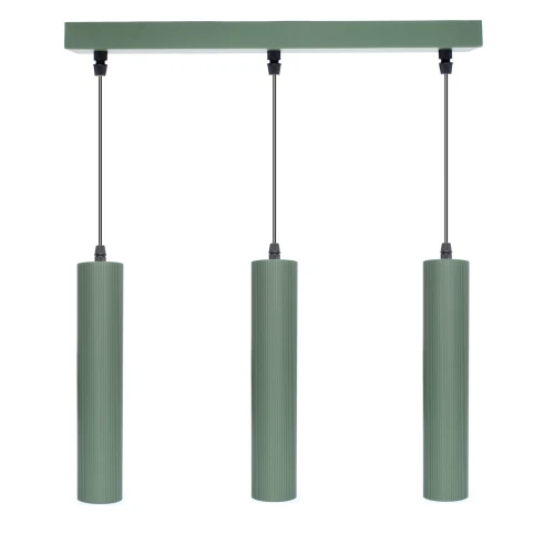 Lampa wisząca 3 x GU10 ESLA KJ217 oliwkowy - 1650 DomenoLED
