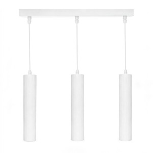 Lampa wisząca 3 x GU10 ESLA KJ217 biały - 1649 DomenoLED