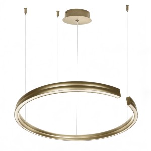 Lampa wisząca COSTA 30W DL-K01 CCT złoty - 1646 DomenoLED