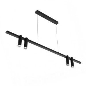 Lampa wisząca LED KONA GS-LL40B5277 30W CCT czarny - 1637 DomenoLED