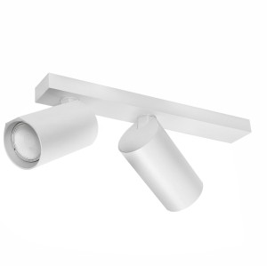 Lampa sufitowa BORA KJ2112 2xGU10 R biały - 1629 DomenoLED