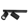 Lampa sufitowa BORA KJ2112 2xGU10 R czarny - 1628 DomenoLED