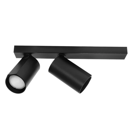 Lampa sufitowa BORA KJ2112 2xGU10 R czarny - 1628 DomenoLED