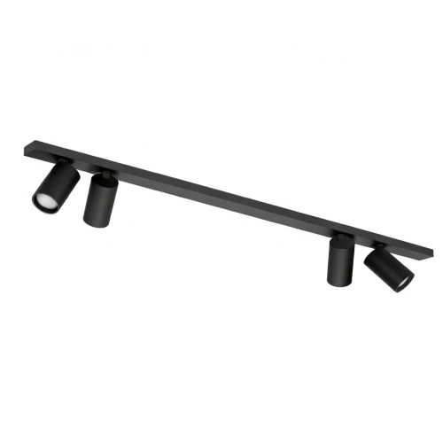 Lampa sufitowa BORA KJ2110 4xGU10 czarny - 1626 DomenoLED
