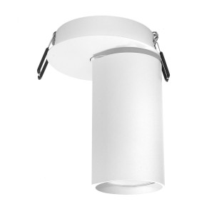 Lampa sufitowa wpuszczana BORA KJ2108 1xGU10 biały - 1623 DomenoLED