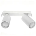 Lampa sufitowa wpuszczana BORA KJ2104 2xGU10 biały - 1615 DomenoLED