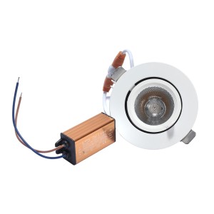 Oprawa wpuszczana QP-A01 10W 4000K 45° biała - 1520 DomenoLED