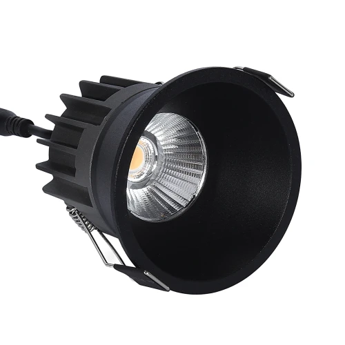 Oprawa wpuszczana Downlight PZE-921 IP44 6W 4000K czarna - IP44 - 1384 DomenoLED