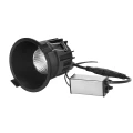 Oprawa wpuszczana Downlight PZE-921 IP44 6W 4000K czarna - IP44 - 1384 DomenoLED