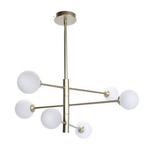 Lampa Dekoracyjna AM201 6xG9 Złota GARDA - 1246 DomenoLED