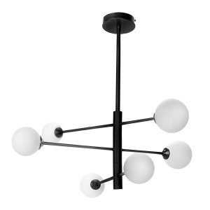 Lampa Dekoracyjna AM201 6xG9 Czarna GARDA - 1245 DomenoLED