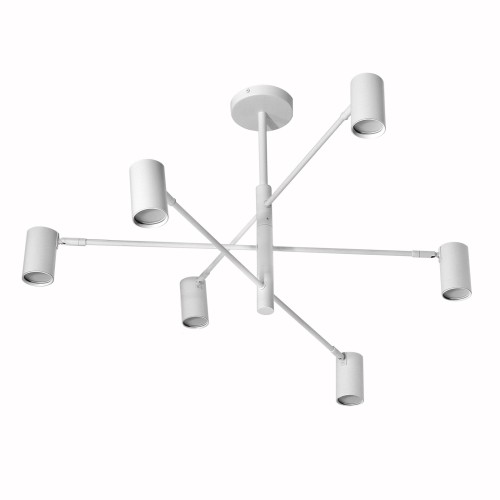 Lampa 6 x spot GU10 DD-40 biała SIENA - 1225 DomenoLED