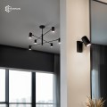 Lampa 6 x spot GU10 DD-40 czarna SIENA - 1118 DomenoLED