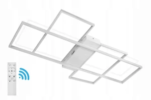 Lampa Led ring 123W biała + Pilot ROMA - 545 DomenoLED