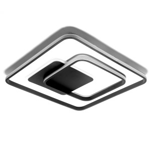 LAMPA SUFITOWA PLAFON LED LINIE I KWADRATY 88W + PILOT DL-G04 QUADRA - 411 DomenoLED