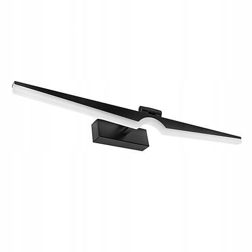 KINKIET ŁAZIENKOWY LOT 10W 4000K 50CM CZARNY UNO-BH-010 - 360 DomenoLED