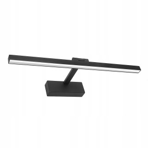 KINKIET ŁAZIENKOWY PROSTY 12W 50CM CZARNY 4000K - 366 DomenoLED