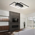 Lampa Dekoracyjna LED kolor czarny Modern 48W  + Pilot DL-A02 - 144 DomenoLED