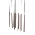 Lampa wisząca FERRO Brązowy 10xG9 11490 TK Lighting