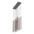 Lampa wisząca FERRO Brązowy 10xG9 11490 TK Lighting