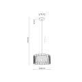 Lampa wisząca HARMONY Sabia 1xE27 11460 TK Lighting